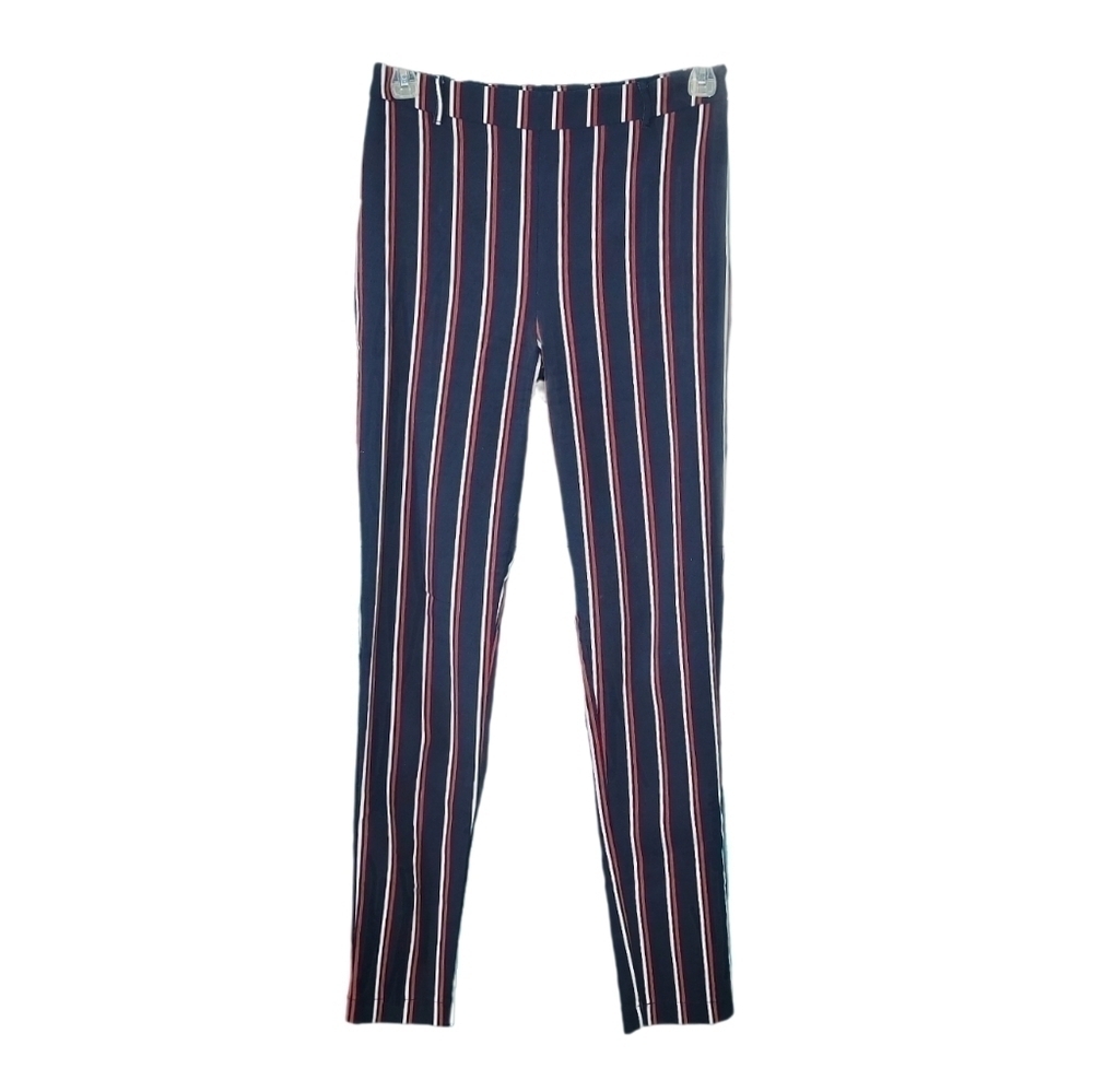 Forever 21 Striped Skinny Dress Pants womens/juniors XS